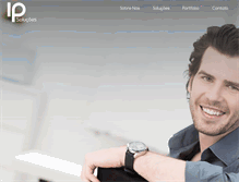 Tablet Screenshot of ipsolucoes.com.br